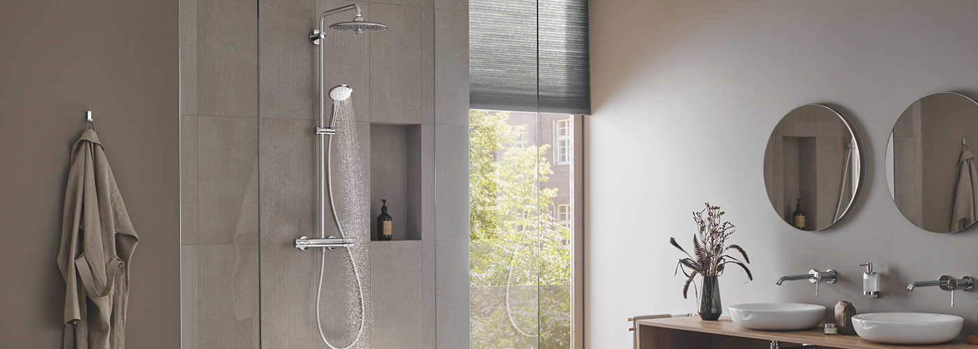 Nouveau les douches GROHE Euphoria System Cedeo